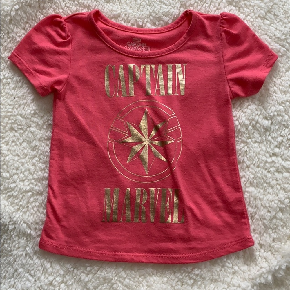 Captain Marvel Tee Size 2T